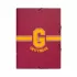 Κουτί σκληρό, 3cm ράχη, με Λάστιχο A4 HARRY POTTER Gryffindor