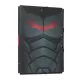 Κουτί σκληρό, 3cm ράχη, με Λάστιχο A4 DC COMICS BATMAN