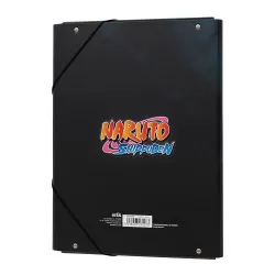 Κουτί σκληρό, 3cm ράχη, με Λάστιχο A4 NARUTO