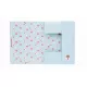 Κουτί σκληρό, 3cm ράχη, με Λάστιχο A4 PUSHEEN Purrfect Love Collection