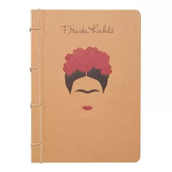 Τετράδιο Δετό Eco Vintage A5/15X21 με Τελίτσες FRIDA KAHLO