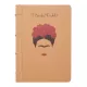 Τετράδιο Δετό Eco Vintage A5/15X21 με Τελίτσες FRIDA KAHLO
