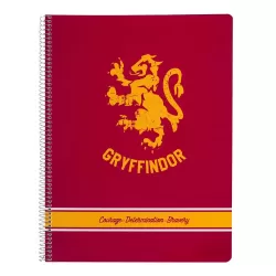 Τετράδιο A4 PP Περφορέ HARRY POTTER Gryffindor