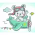 Diamond Dotz Aero Bear 33X28