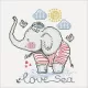 Diamond Dotz Love Sea 32X32