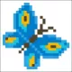 Diamond Dotz Πεταλούδα Sparkle Κορνίζα 7Χ7