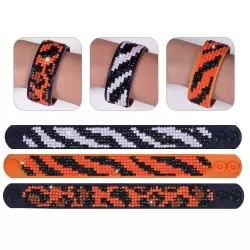 Diamond Dotz Σετ 3 Βραχιόλια Sparkle Animal print