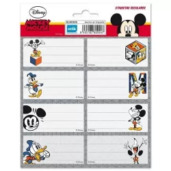 Αυτοκόλλητες Ετικέτες 8x2 DISNEY Classic