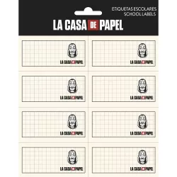 Αυτοκόλλητες Ετικέτες 8x2 LA CASA DE PAPEL