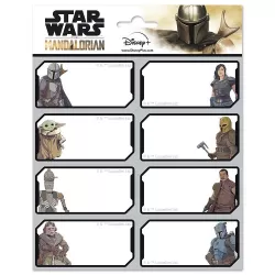 Αυτοκόλλητες Ετικέτες 8x2 STAR WARS THE MANDALORIAN