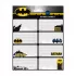 Αυτοκόλλητες Ετικέτες 8x2 DC COMICS Batman