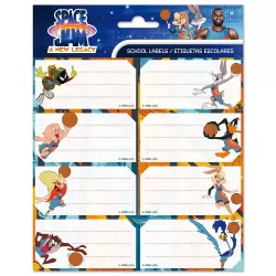Αυτοκόλλητες Ετικέτες 8x2 SPACE JAM