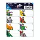 Αυτοκόλλητες Ετικέτες 8x2 DC COMICS Justice League
