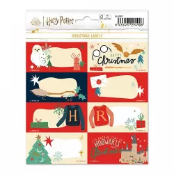 Αυτοκόλλητες Ετικέτες 8x2 HARRY POTTER Christmas