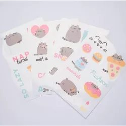 Αυτοκόλλητα Αδιάβροχα και Επαναχρησιμοποιούμενα για Gadgets PUSHEEN Foodie Collection