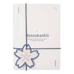Τετράδιο με Λάστιχο A5/15X21 2 τεμάχια Τελίτσες MISS HAIKU
