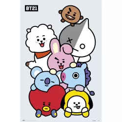 Αφίσα 61Χ91,5εκ. BT21 Χαρακτήρες
