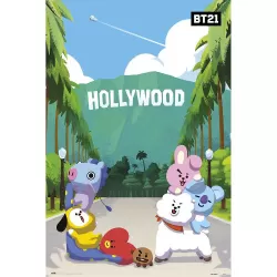 Αφίσα 61Χ91,5εκ. BT21 Hollywood