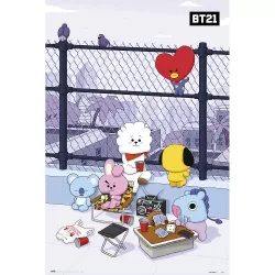 Αφίσα 61Χ91,5εκ. BT21 Ταράτσα