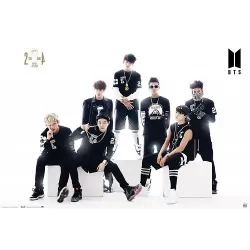 Αφίσα 91,5Χ61εκ. BTS Black & White