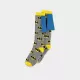 Knee High Κάλτσες με Μπέρτα 1τμχ 39/42 DC COMICS Batman