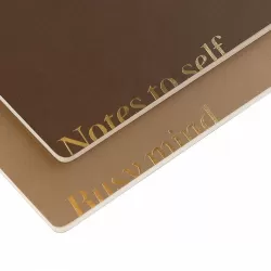 Σετ 2 Τετραδίων Α5 KOKONOTE BASIC STUDIO Almond Mocha