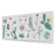 Gaming Pad / Σουμέν XL 35Χ80εκ BOTANICAL Cacti