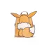 Premium Τσάντα Πλάτης Λούτρινη POKEMON Eevee