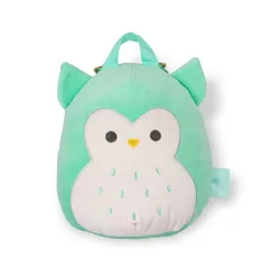 Μίνι Λούτρινο Πλάτης με Τσεπάκι SQUISHMALLOWS Ουίνστον η Κουκουβάγια