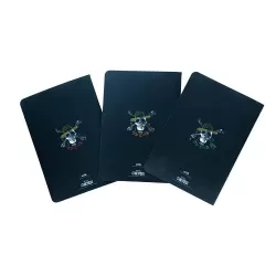 Σετ 3 Τετραδίων Α5/15X21 NETFLIX ONE PIECE Monkey D. Luffy, Roronoa Zoro & Nami