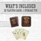 Playing Cards in Metal Case HARRY POTTER Hogwarts