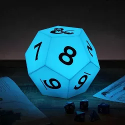 Φωτιστικό 12εδρο Ζάρι DUNGEONS & DRAGONS D12