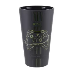 Ποτήρι Γυάλινο 400ml Μαύρο XBOX