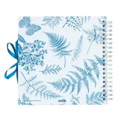 Φωτο-Άλμπουμ Scrapbook 25X25εκ 40 Φύλλα BLUE NATURE