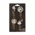 Σετ 4 Συνδετήρες DISNEY 100th Anniversary Mickey Mouse