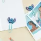 Σετ 4 Συνδετήρες DISNEY Lilo & Stitch Tropical