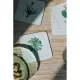 Σετ 4 Σουβέρ BOTANICAL Cacti by Kokonote