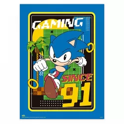 Σετ με 2 Μίνι-Αφίσες 38Χ52εκ SONIC THE HEDGEHOG