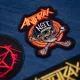Σετ με 3 Ραφτά/Patches ANTHRAX