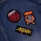 Σετ με 3 Ραφτά/Patches ANTHRAX