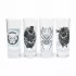 Σετ 4 Σφηνοπότηρα 100ml MARVEL Black Panther