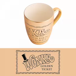 Κούπα 350ml WILLY WONKA Golden Ticket