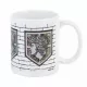 Κούπα 350ml ATTACK ON TITAN Wall Emblems (Anime Collection)