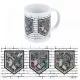 Κούπα 350ml ATTACK ON TITAN Wall Emblems (Anime Collection)