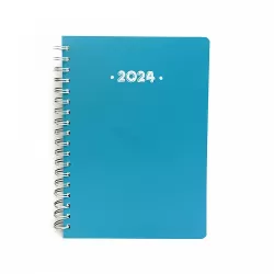 Ημερολόγιο Ημερήσιο PP 2026 ΣΠΙΡΑΛ 12Χ17 Συσκευασία με 5 Χρώματα Μιξ