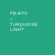 COSMOS LAC FLAME™ BLUE FB-670 TURQUOISE LIGHT - 400ml