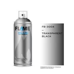 COSMOS LAC FLAME™ BLUE FB-3004 TRANSPARENT BLACK - 400ml