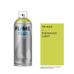 COSMOS LAC FLAME™ BLUE FB-624 PISTACHIO LIGHT - 400ml