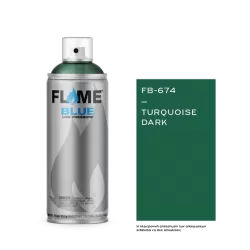 COSMOS LAC FLAME™ BLUE FB-674 TURQUOISE DARK - 400ml