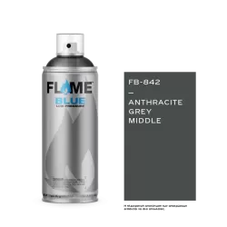 COSMOS LAC FLAME™ BLUE FB-842 ANTHRACITE GREY MIDDLE - 400ml